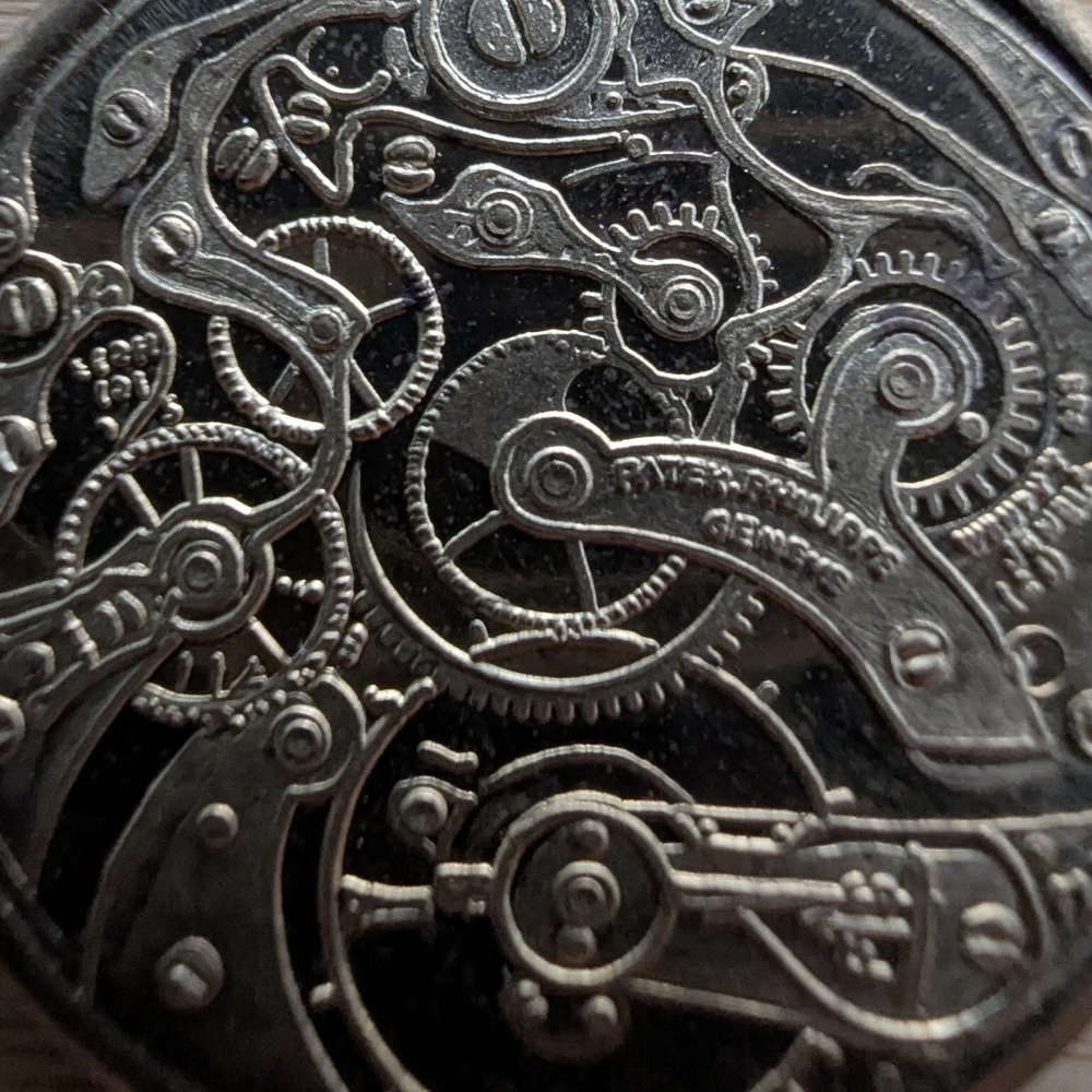 Patek Philippe Gold Mechanism Coin - Picture 3 of 11